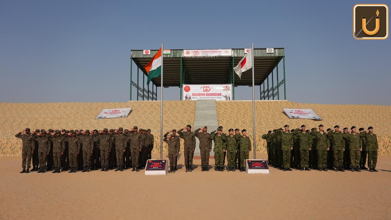 Usthadian Academy / The Indo-Japan “Dharma Guardian” Military Exercise Begins